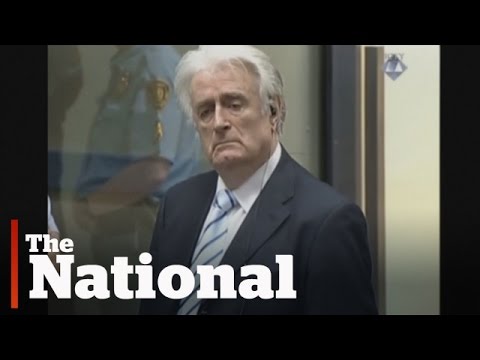 Radovan Karadzic sentenced to 40 years in prison for Bosnian war crimes