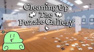 Appleの発表みながら片付けジグソーパズルでもしようか【Cleaning Up The Puzzle Gallery】