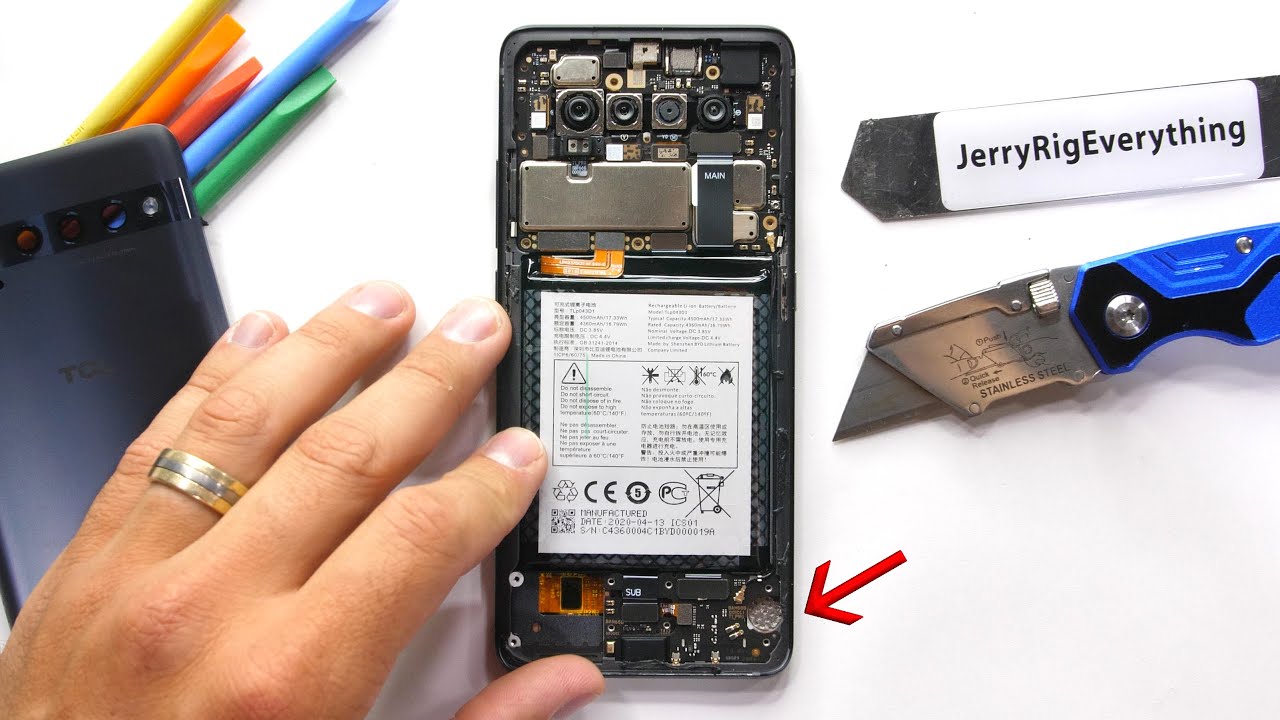 Taking apart that one phone... we already forgot existed?
