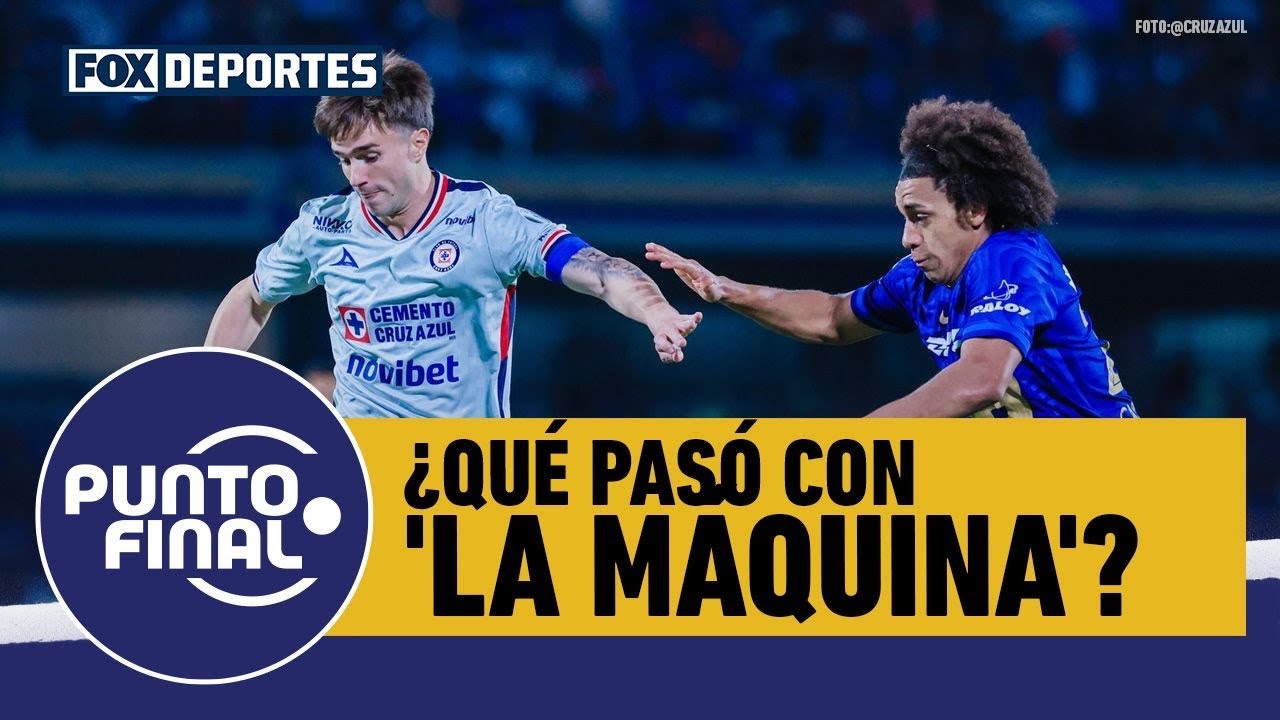 ¿Qué pasa con CRUZ AZUL? 🚂😳 Muchas DUDAS después del empate ante PUMAS | Punto Final