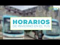 Horarios TUS - Invierno 24/25
