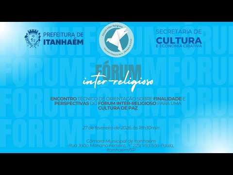 FORUM INTERRELIGIOSO - TV CAMARA ITANHAEM