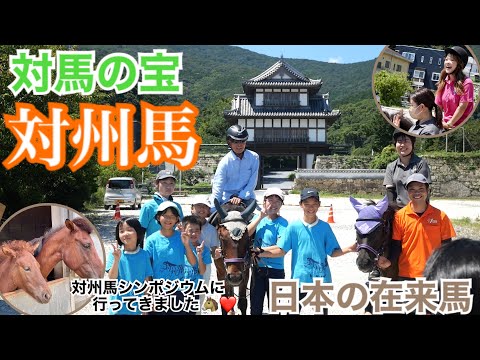 国際社会学科 【対馬の宝✨対州馬🐴】対州馬シンポジウムに行ってきました🎤🐴💗
