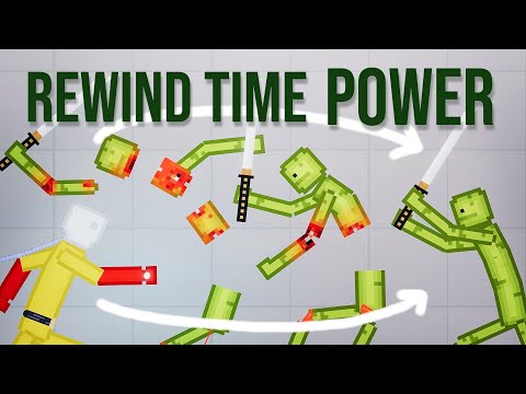 Melon Playground can rewind time with Rewind Time Power [Rewind Time Mod]