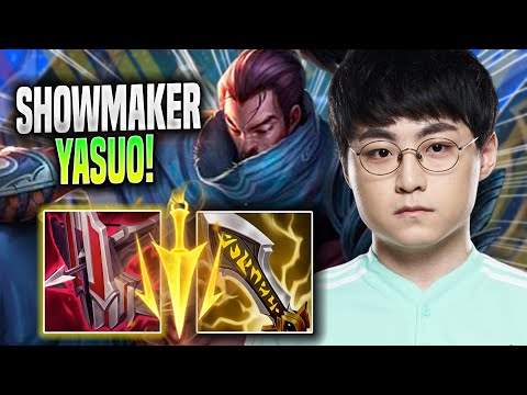 SHOWMAKER DOMINATING WITH YASUO! - DK ShowMaker Plays Yasuo MID vs Akali! | Season 2022