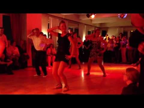 Vintage Club students performing the Black Bottom Routine - Lange Nacht der Musik 2013