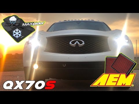 Maxpider, AEM & other small mods QX70S FX50S FX35