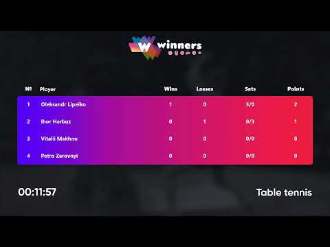 WINners League 13.02.2022  Harbuz I. - Lipeiko O. 11:30