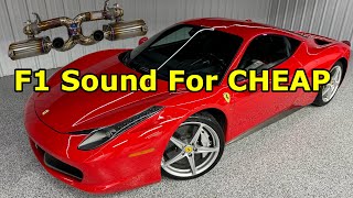 Is the Valvetronic Titanium Ferrari 458 Exhaust the BEST Deal on the Market?