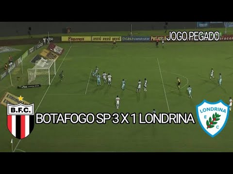 BOTAFOGO SP 3 X 1 LONDRINA - COPINHA - MELHORES LANCES E GOLS - MP4