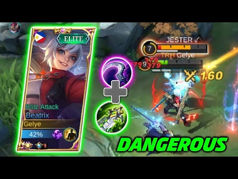 WHEN TOP 1 GLOBAL BEATRIX TRY DANGEROUS 1 HIT BUILD(must watch) | No Mercy