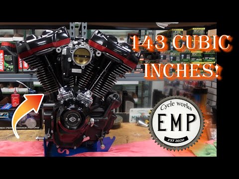 Monster 143 Cubic Inch Milwaukee 8 Engine Build (Part 2)