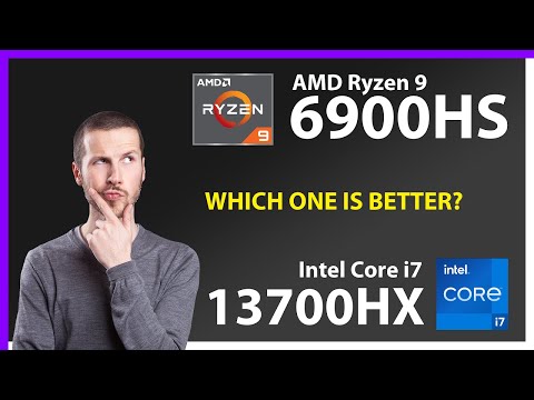 AMD Ryzen 9 6900HS vs INTEL Core i7 13700HX Technical Comparison