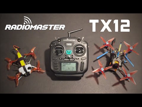Test Flight / RADIOMASTER TX12 Mini Multi Protocol Open Tx Compact Radio
