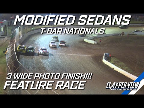 Modified Sedans | T-Bar Nationals - Toowoomba - 1st Jan 2023 | Clay-Per-View Highlights