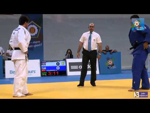 Judo 2014 European Championships Cadets: Daurbekov (RUS) - Yildirim (TUR) [+90kg] semi-final