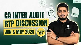 CA Inter Audit & Ethics RTP Discussion | Jan 2026 & May 2026 | CA Karthik | ArivuPro
