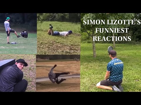 Simon Lizotte's FUNNIEST REACTIONS After Bad Shots & Putts Compilation