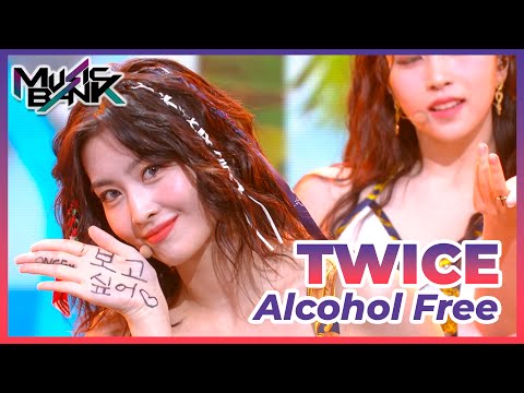 TWICE - Alcohol Free [Music Bank] | KBS WORLD TV 210618 1080