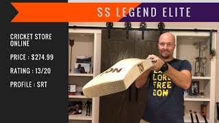SRT SS Legend Elite Cricket Bat Review