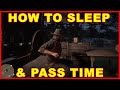 Red Dead Redemption 2 How To Sleep Fast Forward Time