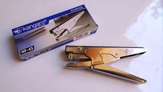 Kangaro HP 45 Stapler Pin | Hands On | Price | How To Open