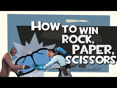 TF2: How to win Rock, Paper, Scissors [Epic Fail] Video
