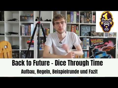 Back to Future - Dice Through Time Brettspiel - Aufbau, Regeln und Fazit
