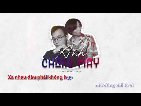 KARAOKE TONE NAM | Xem Như Anh Chẳng May - Cocc x Trung Ngon