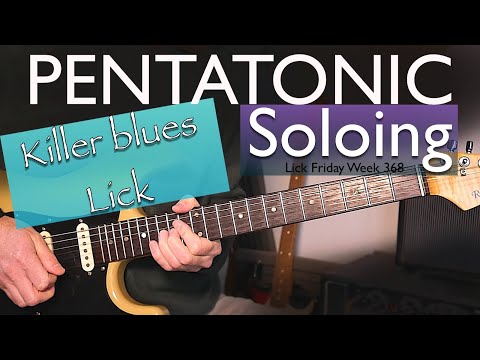 Awesome Blues rock lick - Lick Friday Week 368