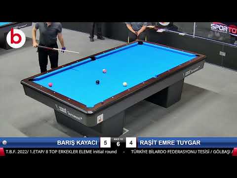 BARIŞ KAYACI & RAŞİT EMRE TUYGAR Bilardo Maçı - 