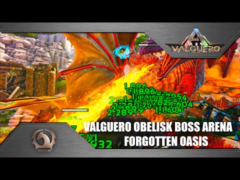 Ark Survival Evolved - Valguero Obelisk boss arena - Forgotten Oasis (Gamma)