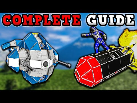 AI DRONES AND MISSILES!💥 - The ULTIMATE GUIDE to building in Space Engineers