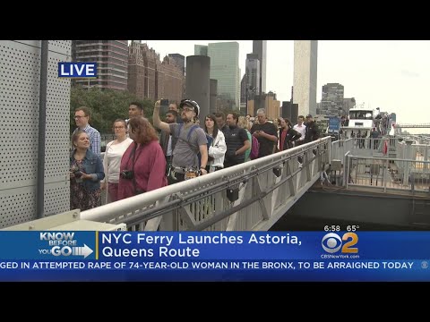 NYC Ferry Launches New Route Connecting Astoria To Manhattan