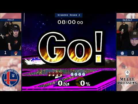 Super Melee Pression 2 - Hokaï (Marth) vs. OnArap (Rondoudou) - Winners Round 2
