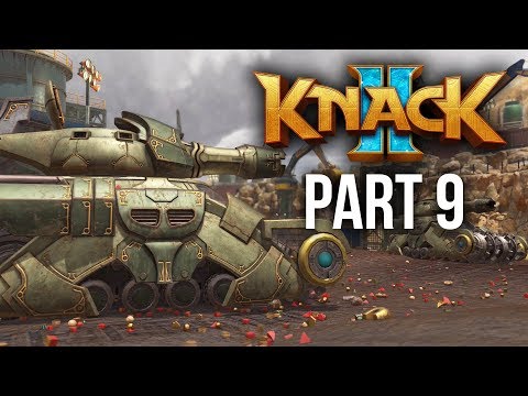 KNACK 2 Walkthrough Part 9 - KNACK IN A TANK  - Chapter 8 (PS4 Pro 60fps Gameplay)