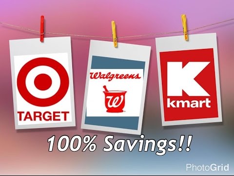 Target, Walgreens and Kmart Coupon Haul 6/5/16 - 6/11/16