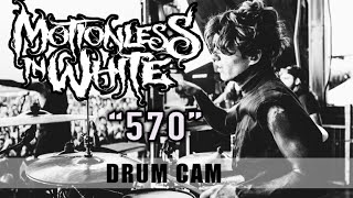 Motionless In White | 570 | Drum Cam (LIVE)