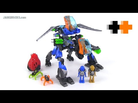 Vidéo LEGO Hero Factory 44028 : Le Robot 2 en 1 de Surge et Rocka