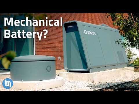 How 40-Ton Spinning Wheels Are Saving the Power Grid