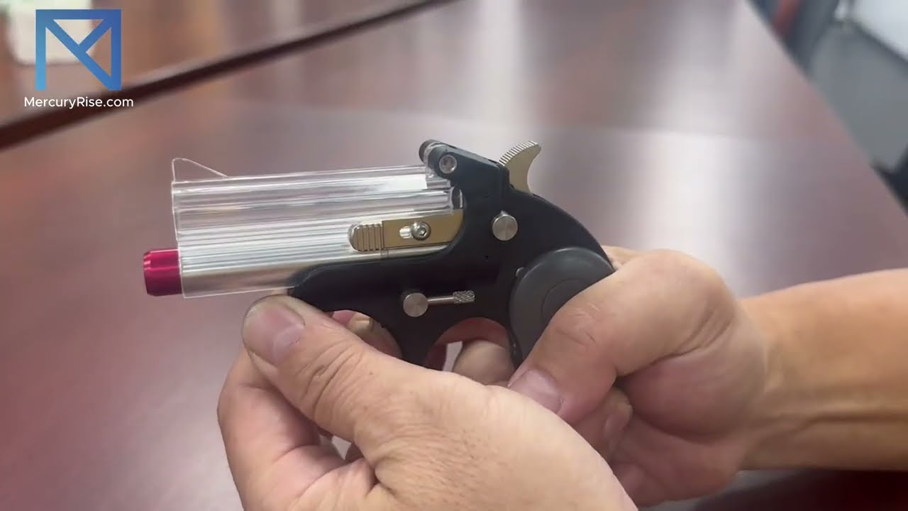 Mercury Rise PepperRay PCP Air Derringer .43/.50 Caliber All-Purpose Training Pistol