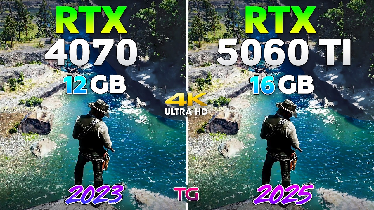 RTX 4070 vs RTX 5060 Ti - Test in 11 Games | 4K