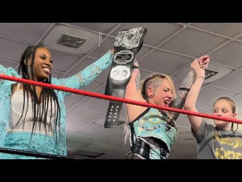 Lindsay Snow vs Crystal Rose 3/11/23 IWE #womenswrestling #wrestling #aew #roh #wwe #impact #mlw