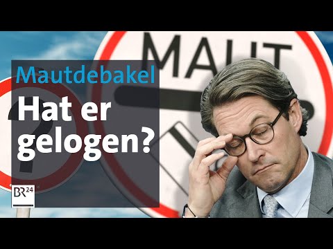 Andreas Scheuer and the car toll: Full speed into the wall? | The story | Controversial | BR24