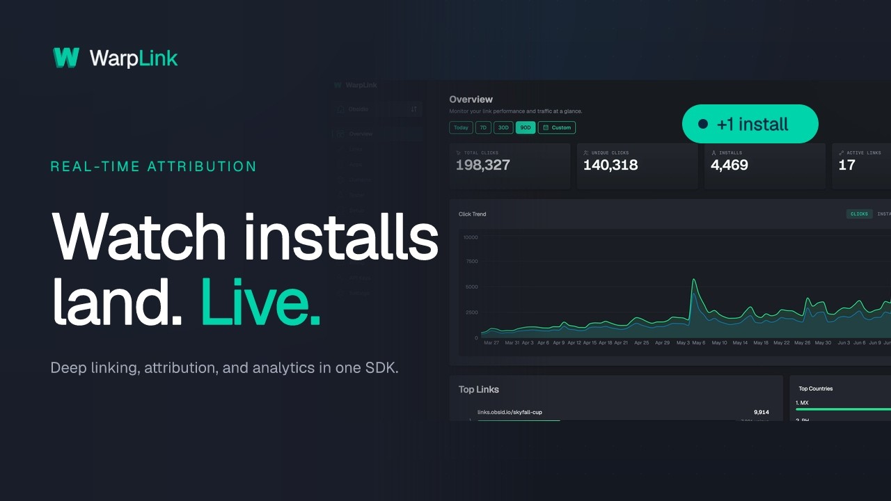 WarpLink demo video