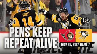 FULL REPLAY: Kunitz in 2OT keeps repeat alive! Senators @ Penguins | 2017 Eastern Conference Finals