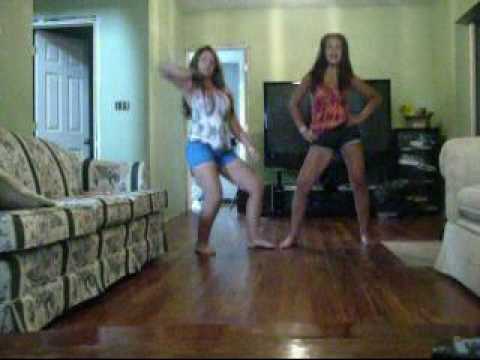 emilee hayward(me) & nicole richard dancing to , ' party all the time ' :)!