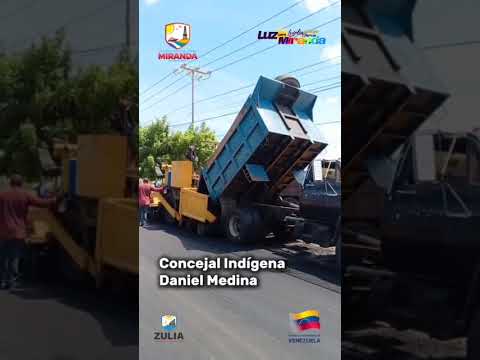 Continúa Plan de Asfaltado y Bacheo en la Avenida Valmore Rodríguez de Los Puertos de Altagracia