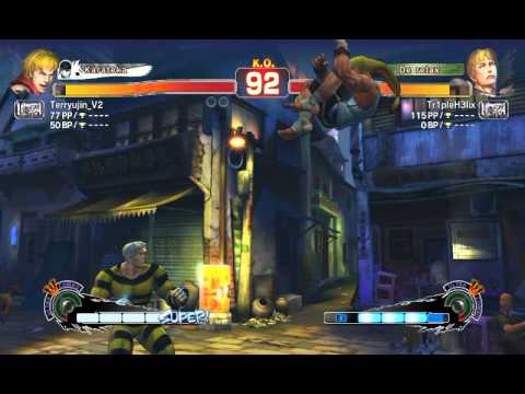 Batalla de Ultra Street Fighter IV: Ken vs Cody