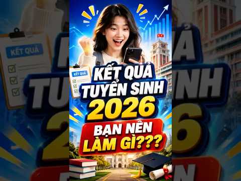 Kết quả tuyển sinh đại học 2026: đậu hay trượt nên làm gì